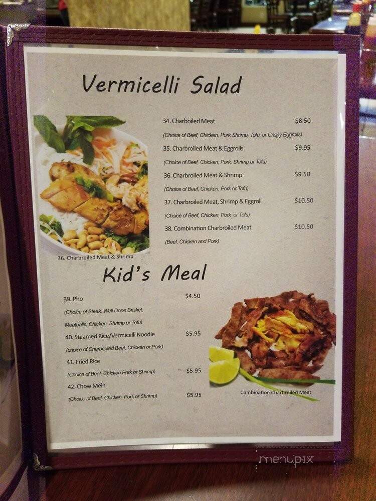 Pho Superbowl - La Mesa, CA menu_pic