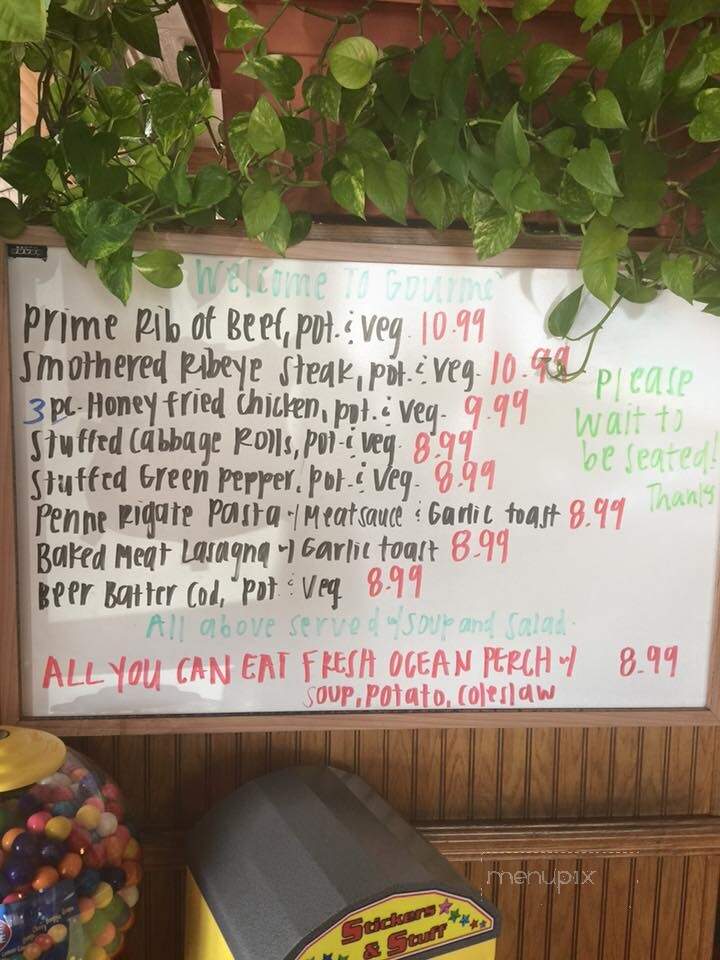 Gourmet Family Restaurant - North Ridgeville, OH menu_pic
