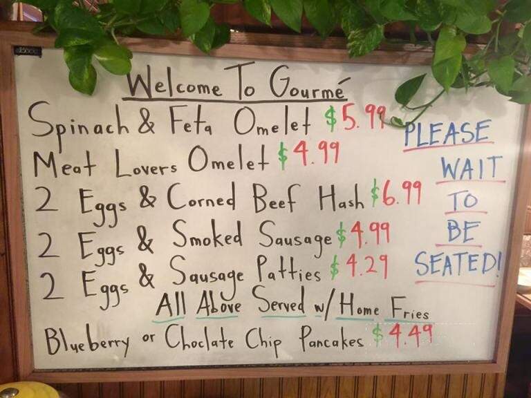 Gourmet Family Restaurant - North Ridgeville, OH menu_pic