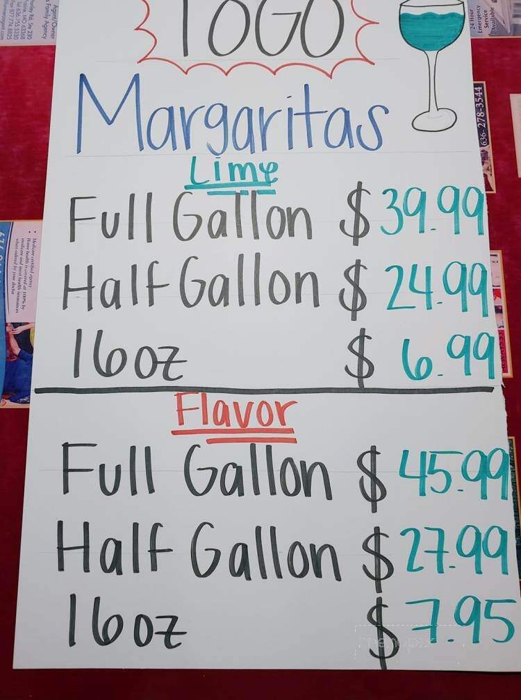 El Maguey Mexican Restaurant - O'Fallon, MO menu_pic