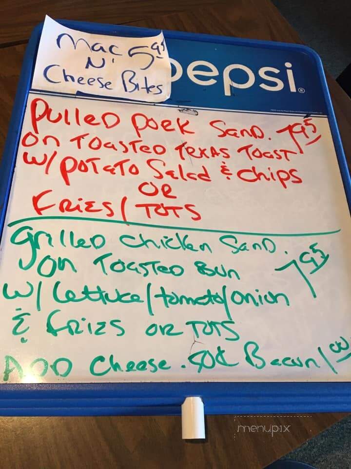 Willard's Saloon & Eatery - Backus, MN menu_pic
