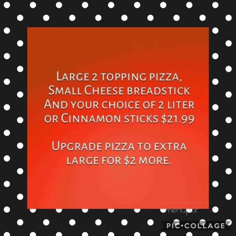 Giovanni's Pizza - South Williamson, KY menu_pic