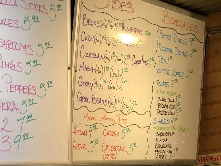 Brady's Restaurant - Brady, TX menu_pic
