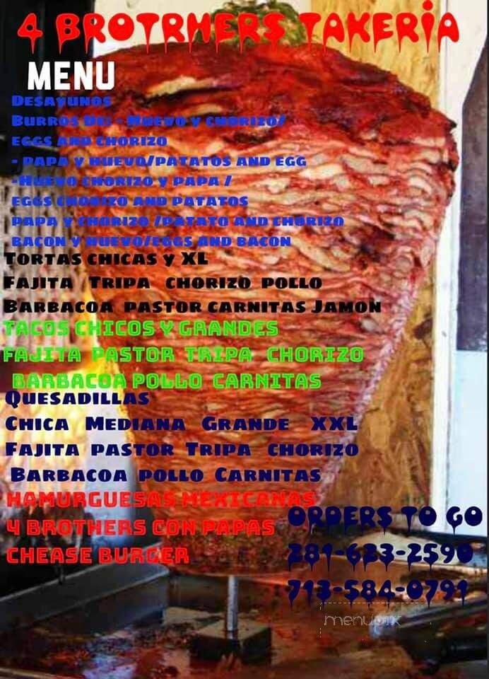 Los Gallos Bakery - San Angelo, TX menu_pic