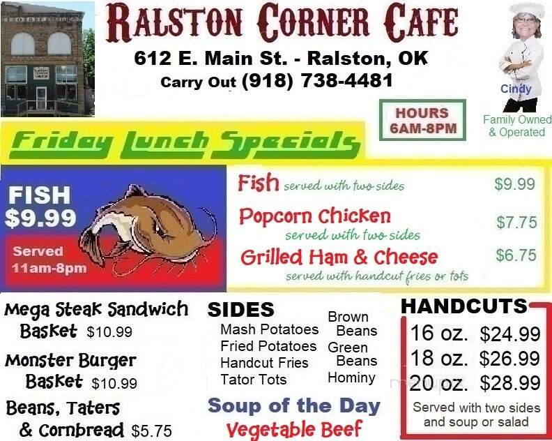 Ralston Cafe - Ralston, OK