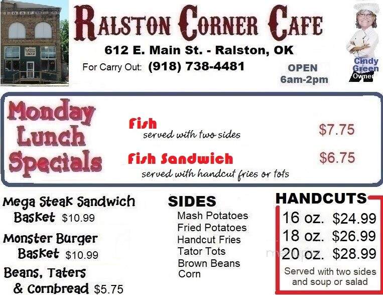 Ralston Cafe - Ralston, OK