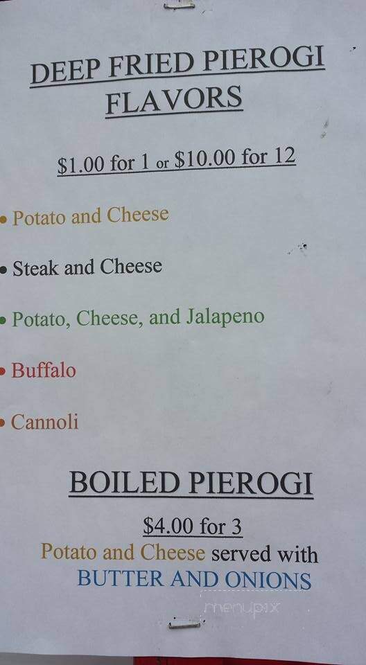 Plumpy's Pierogies - Jessup, PA menu_pic