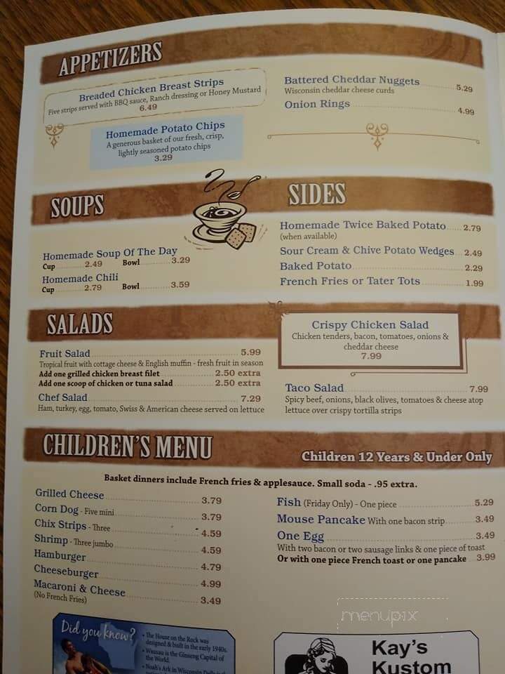 Misty's Menu - Wisconsin Rapids, WI menu_pic