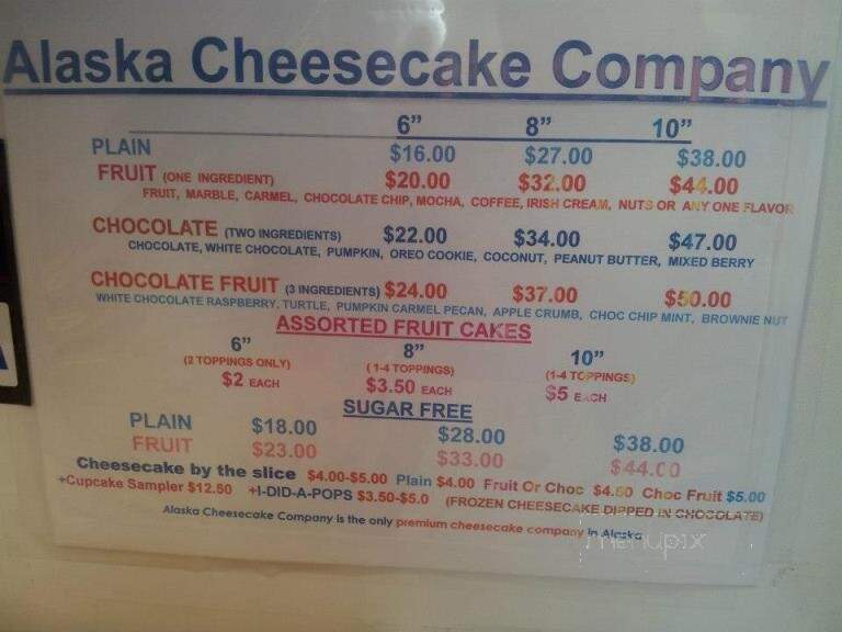 Alaska Cheesecake Co - Wasilla, AK