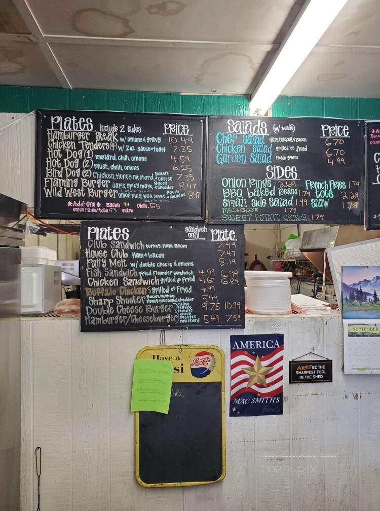 Mac Smith's Grill - Pendleton, SC menu_pic
