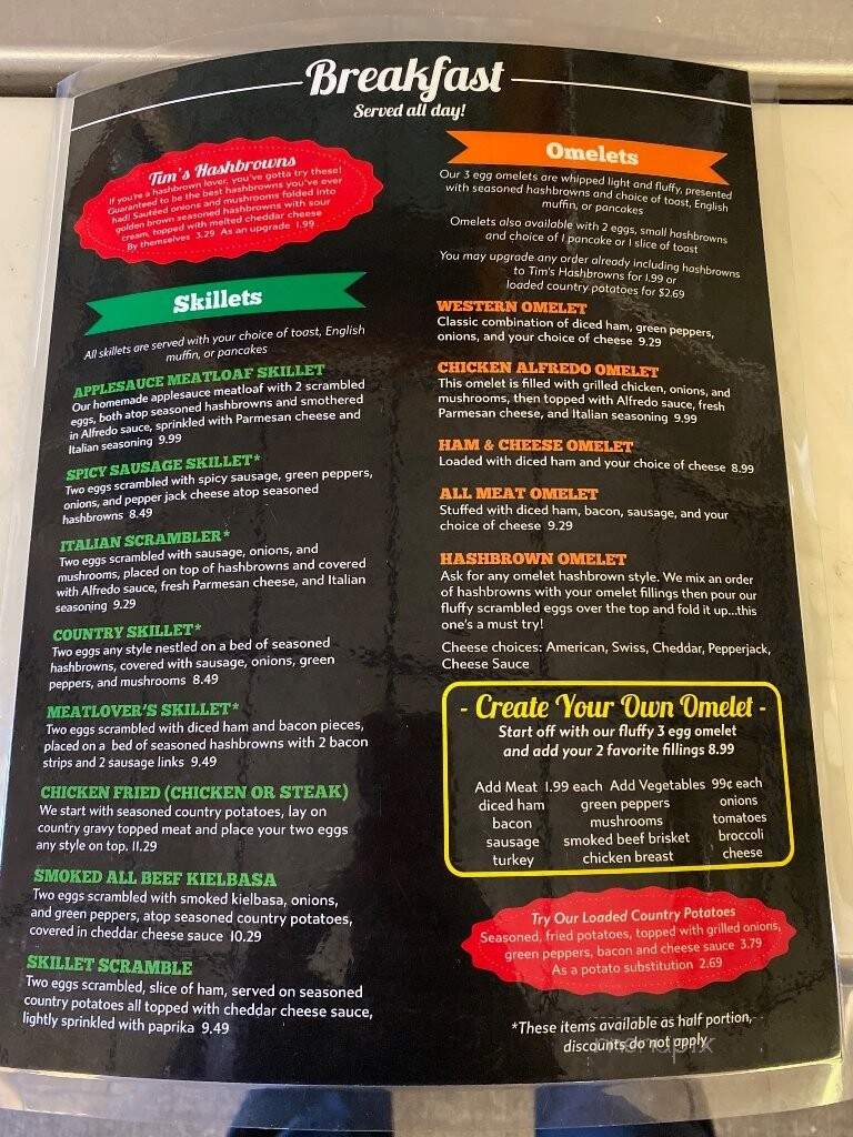 American Classic Cafe - Spencer, IA menu_pic