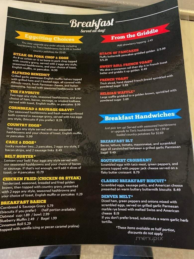 American Classic Cafe - Spencer, IA menu_pic