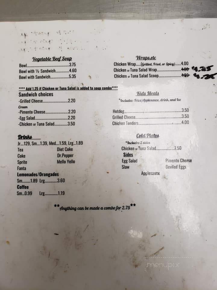 Crossroads Grill Of Sanford - Sanford, NC menu_pic