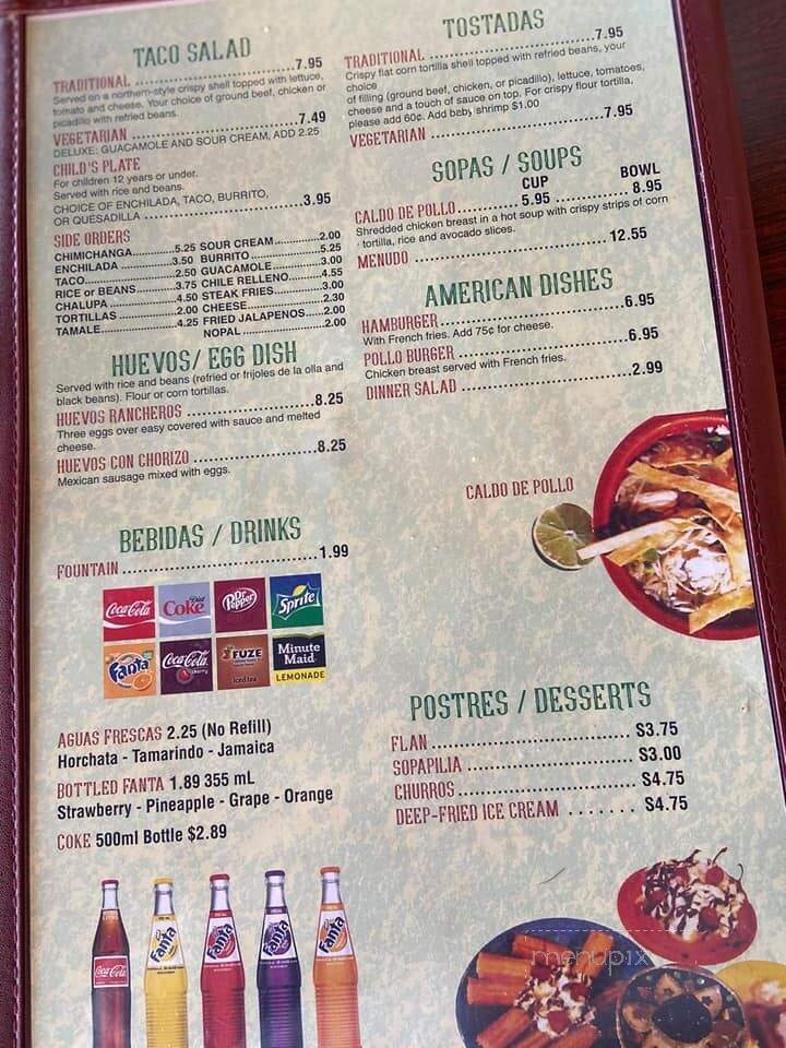 El Toro Mexican Restaurant - Twin Falls, ID menu_pic