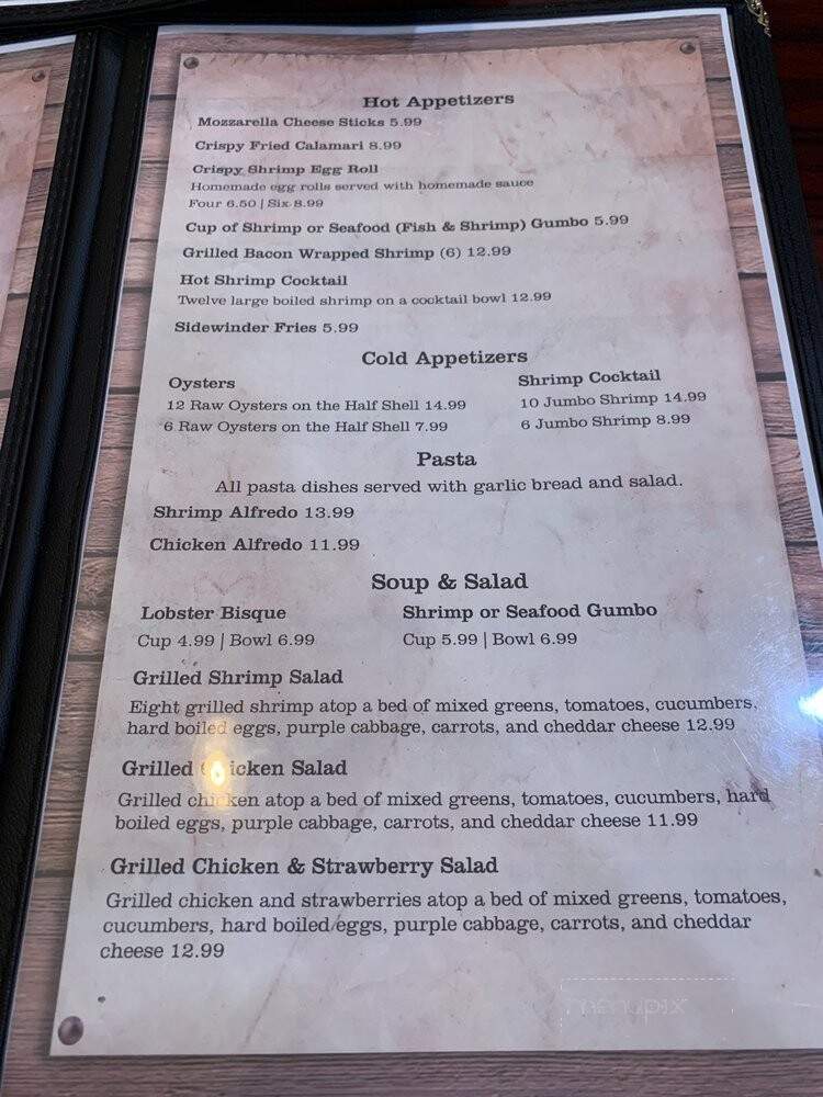 D & L Seafood And Grill - Athens, AL menu_pic