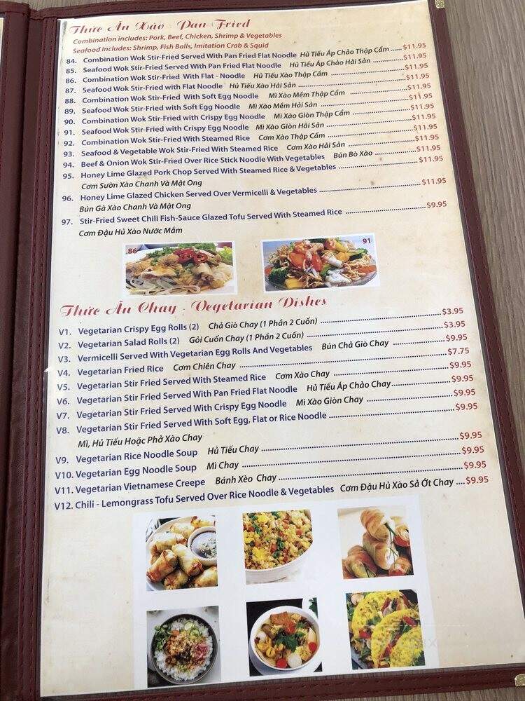 Pho Real - Keller, TX menu_pic