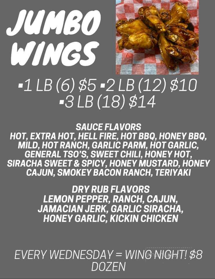 Brierwood - Steubenville, OH menu_pic