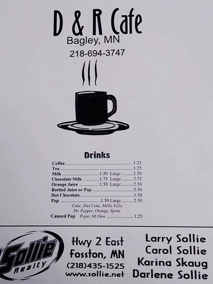 D & R Cafe - Bagley, MN