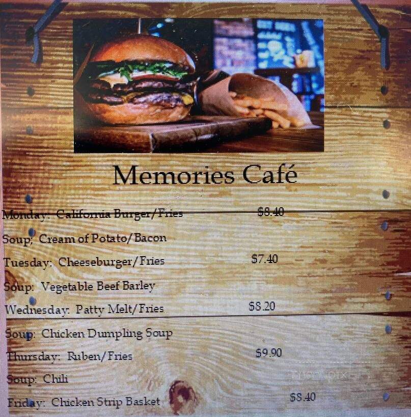 Memories Cafe - Red Lake Falls, MN