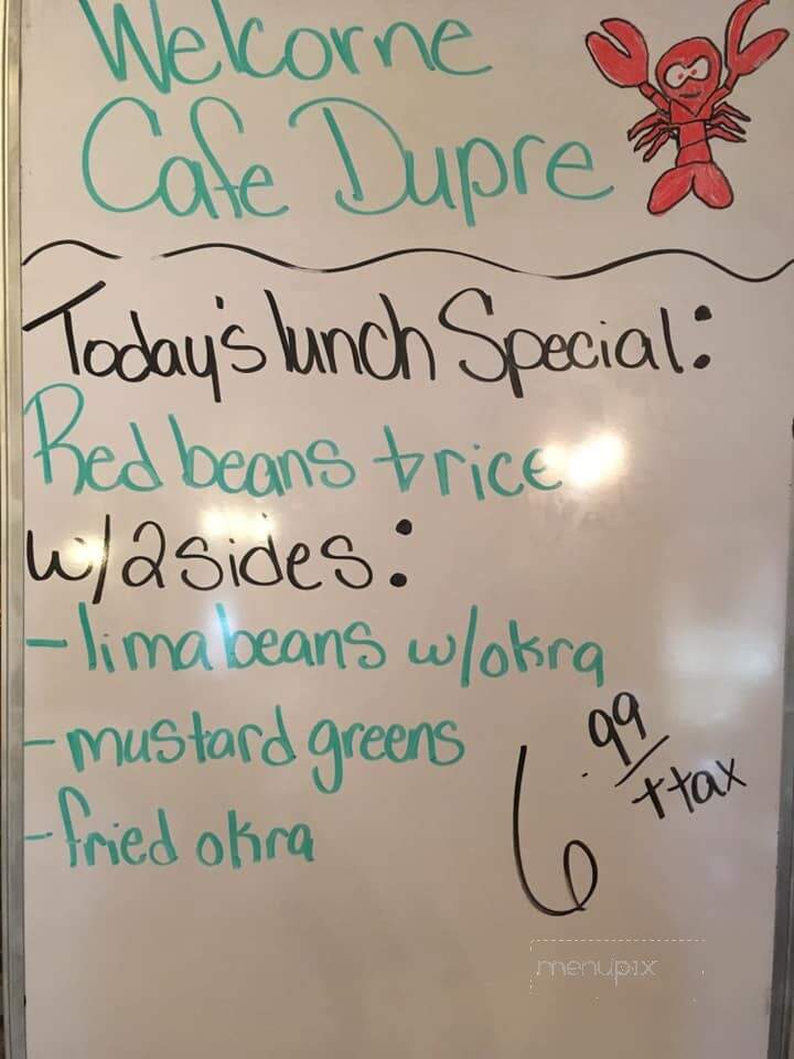Cafe Dupre's Seafood Restaurant - Mccomb, MS