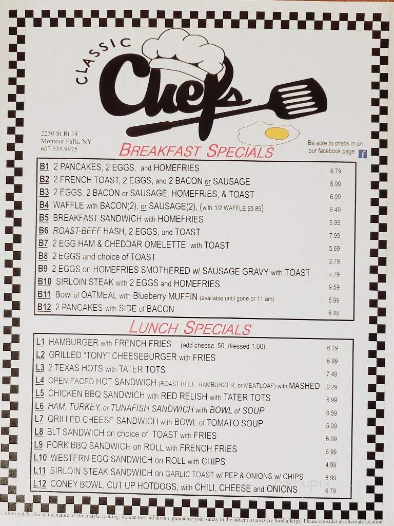 Chef's Diner - Montour Falls, NY