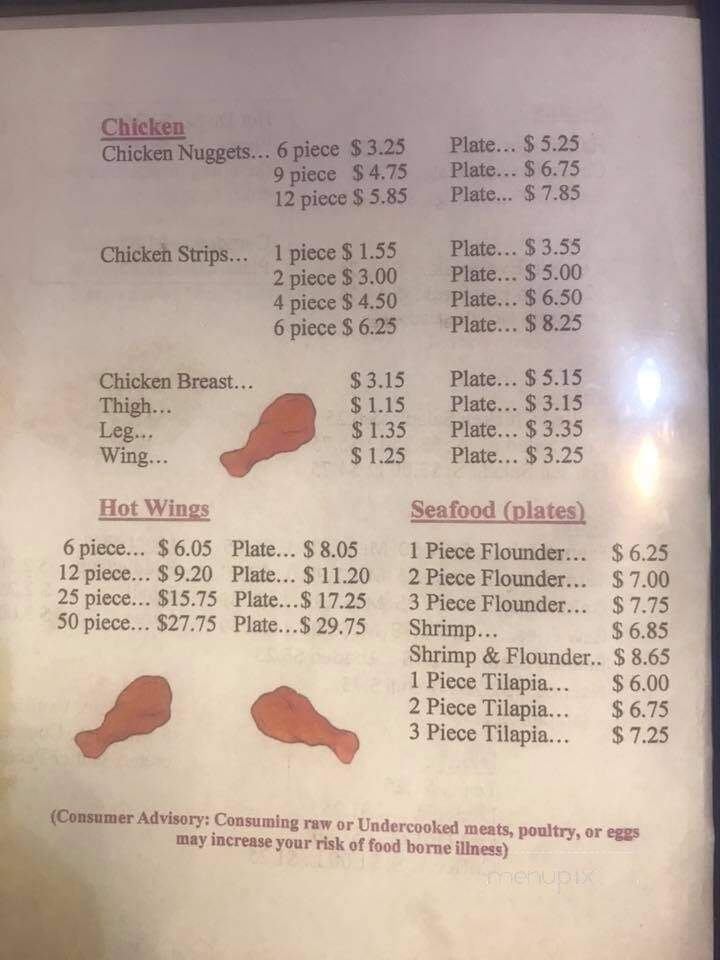 Brenda Kay's Kountry Cafe - Kershaw, SC menu_pic