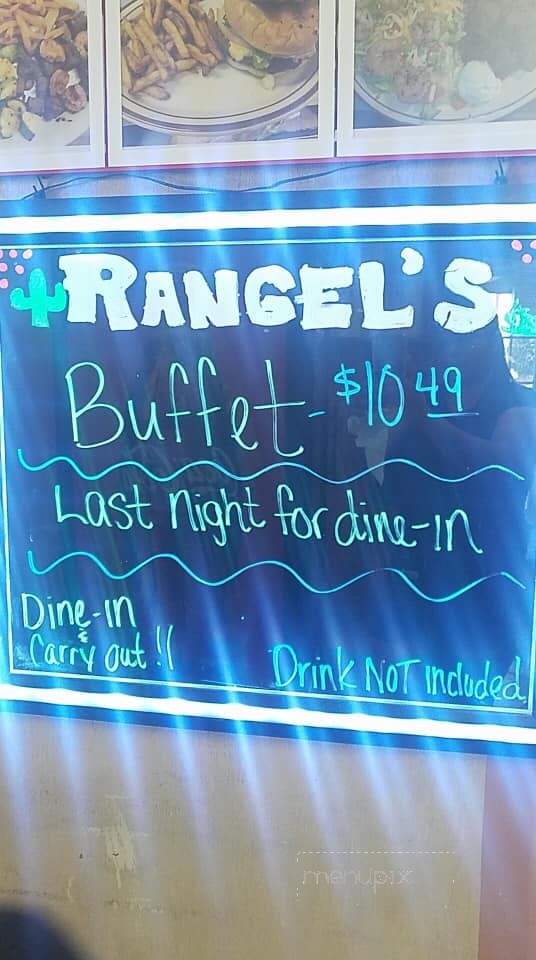 Rangel's Family Restaurant - Winters, TX menu_pic