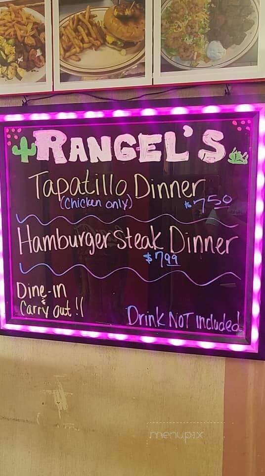 Rangel's Family Restaurant - Winters, TX menu_pic