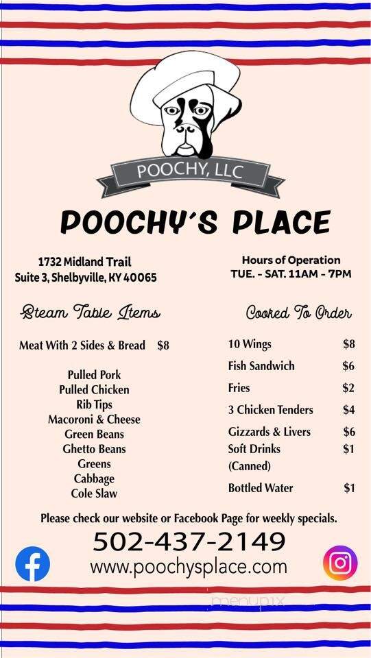 Poochy's Place - Shelbyville, KY