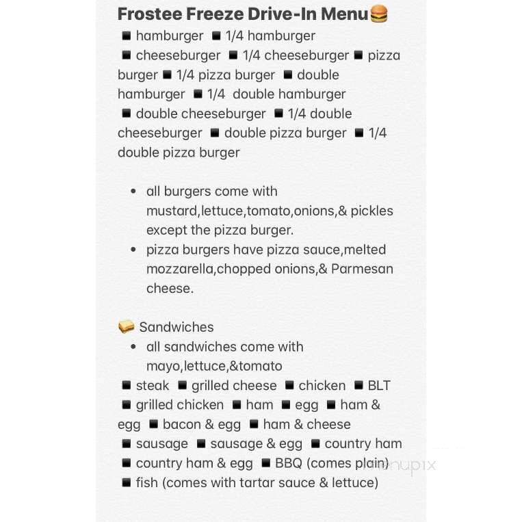Frostee Freeze Drive-In - Tazewell, TN
