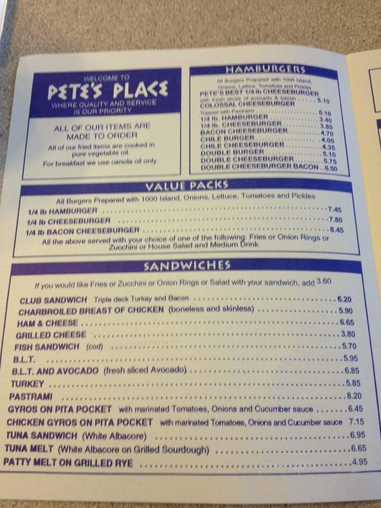 Pete's Place - Oakhurst, CA