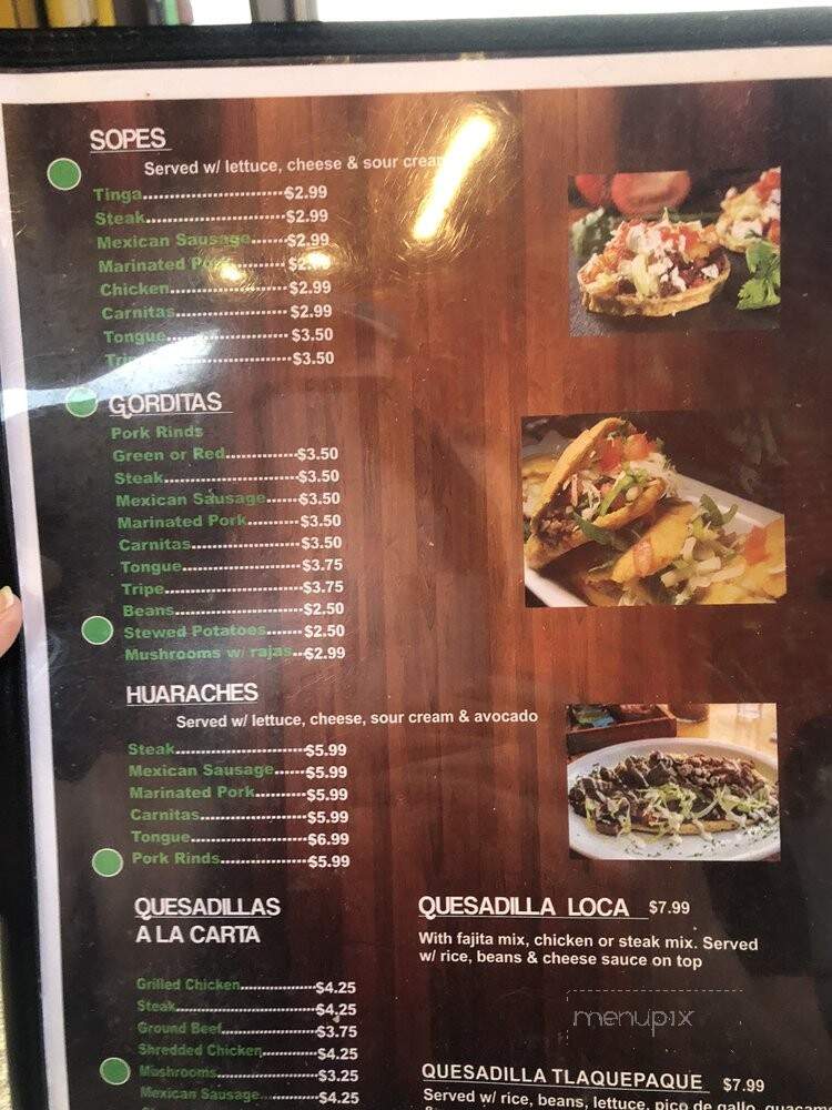 Tacos Jalisco - Harrison, AR menu_pic