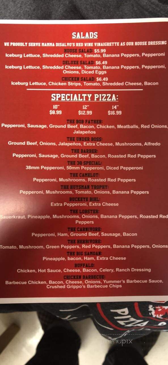 Super Sport Pizza And Wings - Washington Court House, OH menu_pic