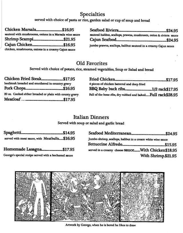 Denali Family Restaurant - Wasilla, AK menu_pic