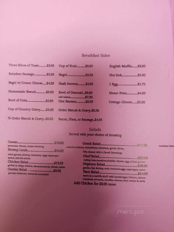 Denali Family Restaurant - Wasilla, AK menu_pic