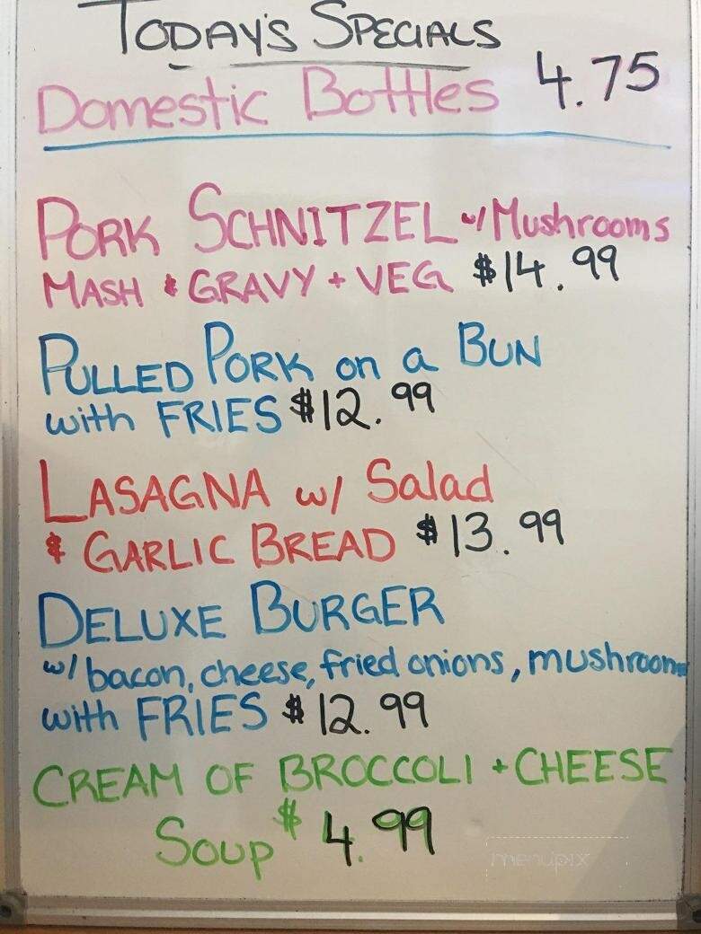 Tom's Corner Bar - Winsted, MN menu_pic