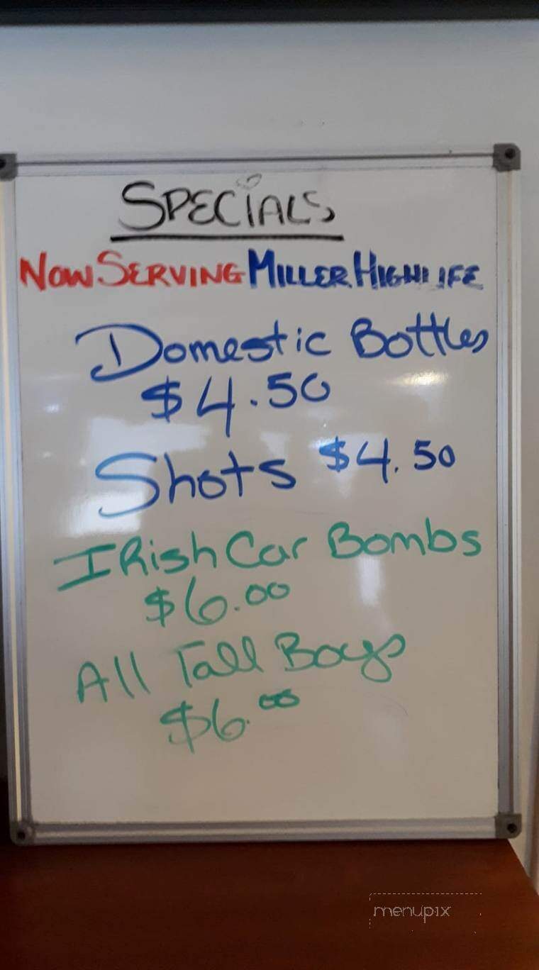 Tom's Corner Bar - Winsted, MN menu_pic