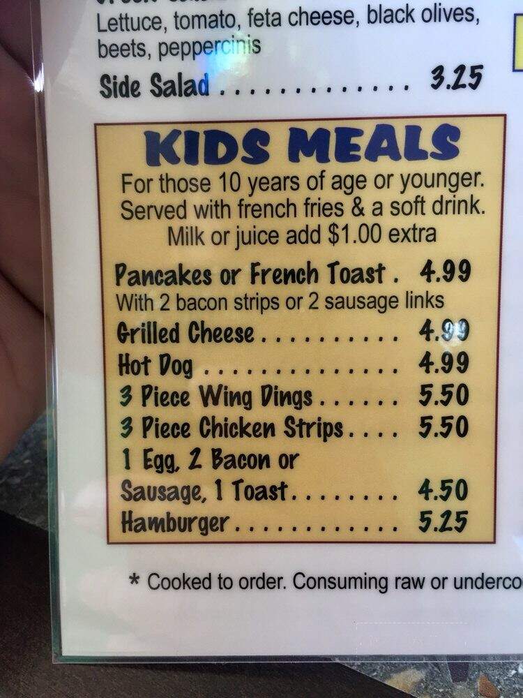 Bob E's Super Chief - Pontiac, MI menu_pic