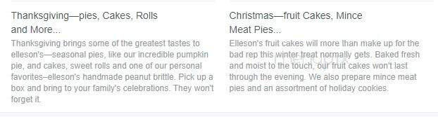 Elleson's Bakery - Sycamore, IL menu_pic