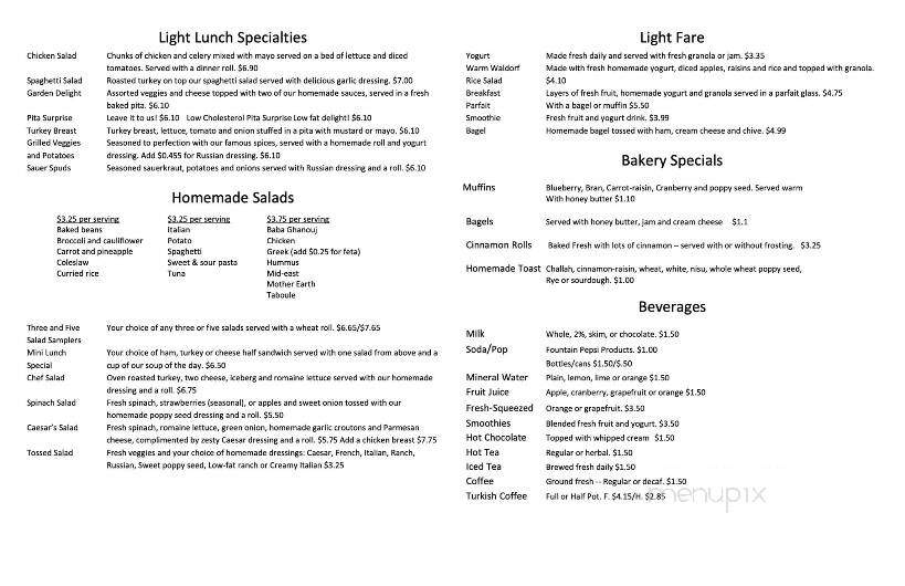 Victoria's Kitchen - Houghton, MI menu_pic