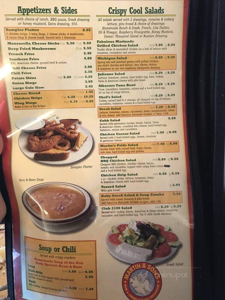 Martin's Ham & Cornbeef - Center Line, MI menu_pic