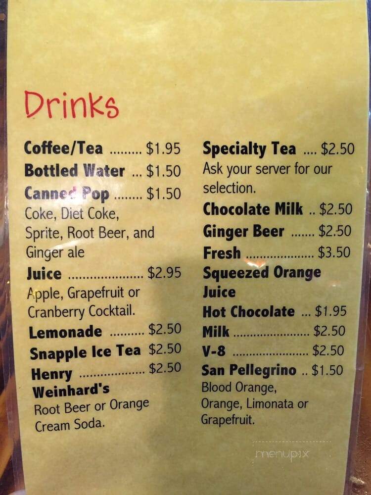 Chef Big D's - Squamish, BC menu_pic