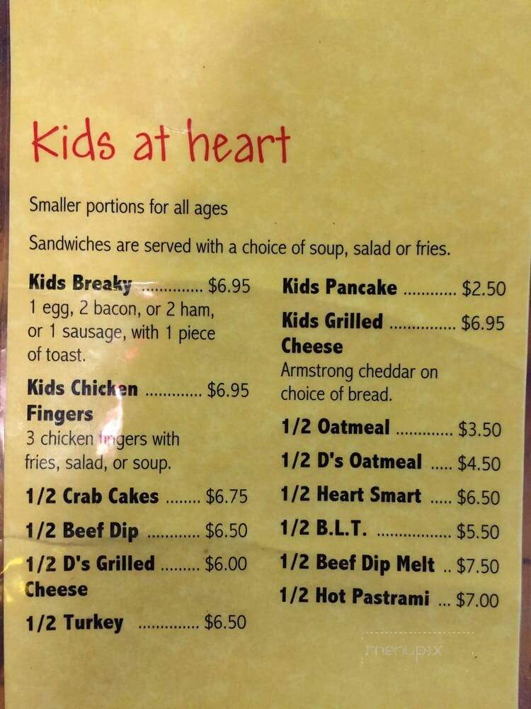 Chef Big D's - Squamish, BC menu_pic