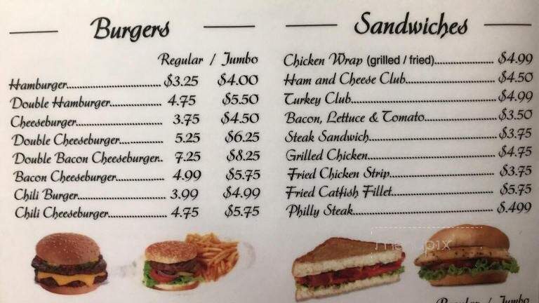 Ram Shack - Vardaman, MS menu_pic