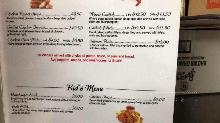 Ram Shack - Vardaman, MS menu_pic