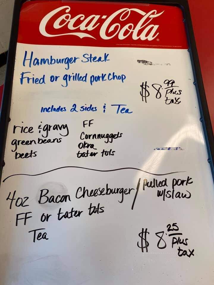 Dixon's Grocery & Grill - Wallace, NC menu_pic