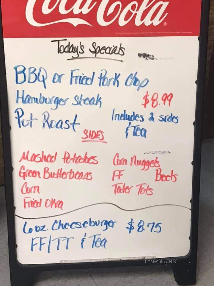 Dixon's Grocery & Grill - Wallace, NC menu_pic