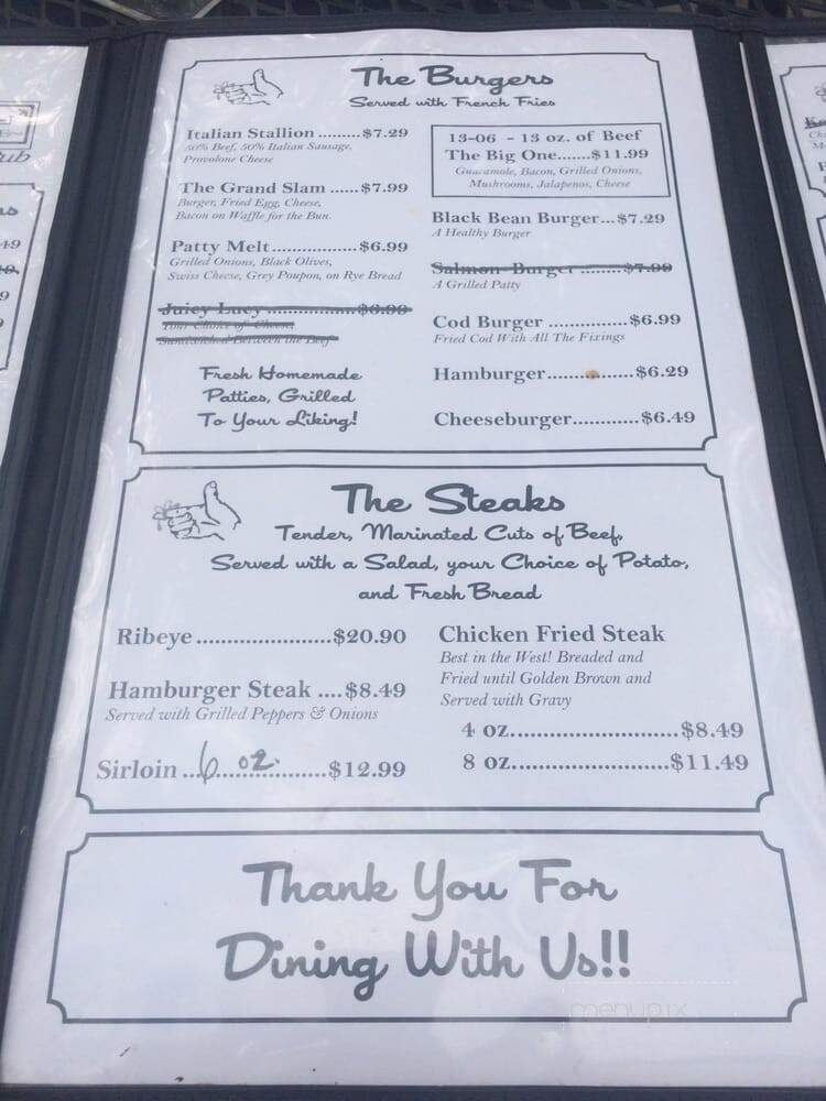 Val's It's About Time - Altus, OK menu_pic