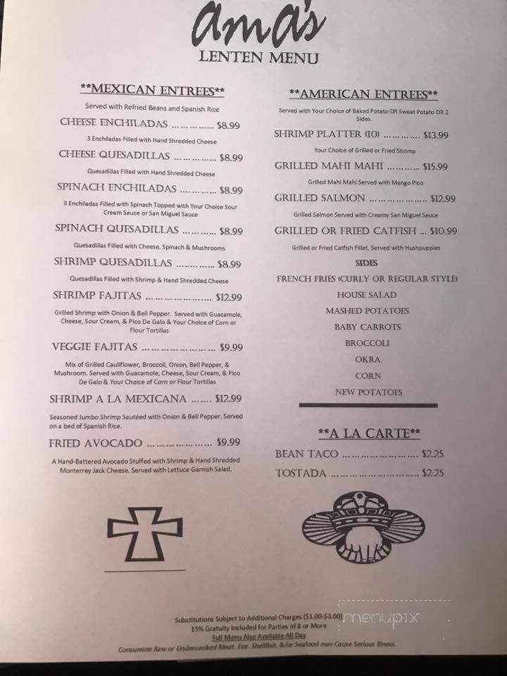 Ama's Mexican Restaurant - Hearne, TX