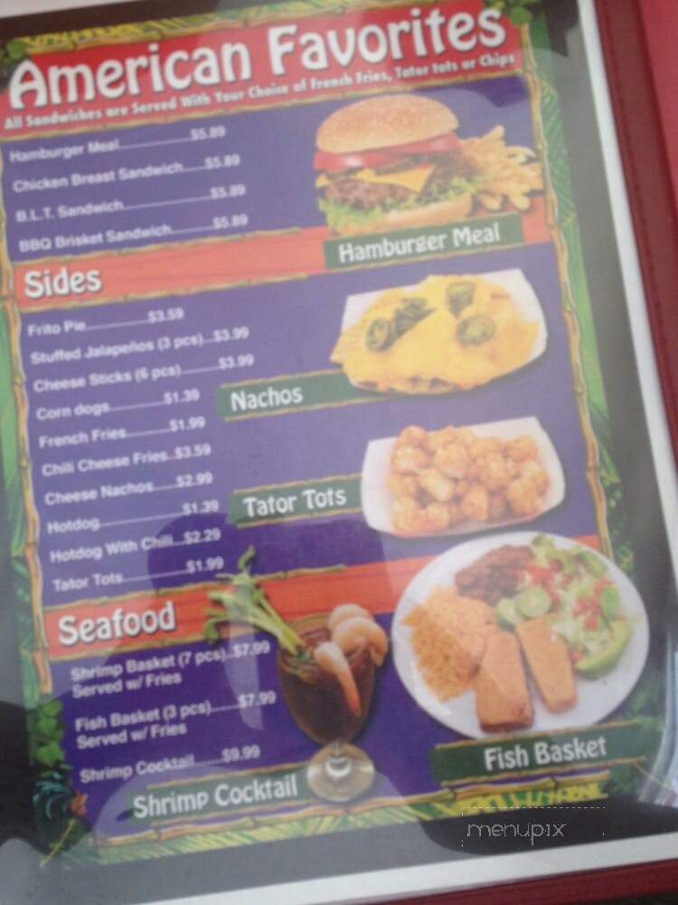 Burritos Plus - Hereford, TX menu_pic